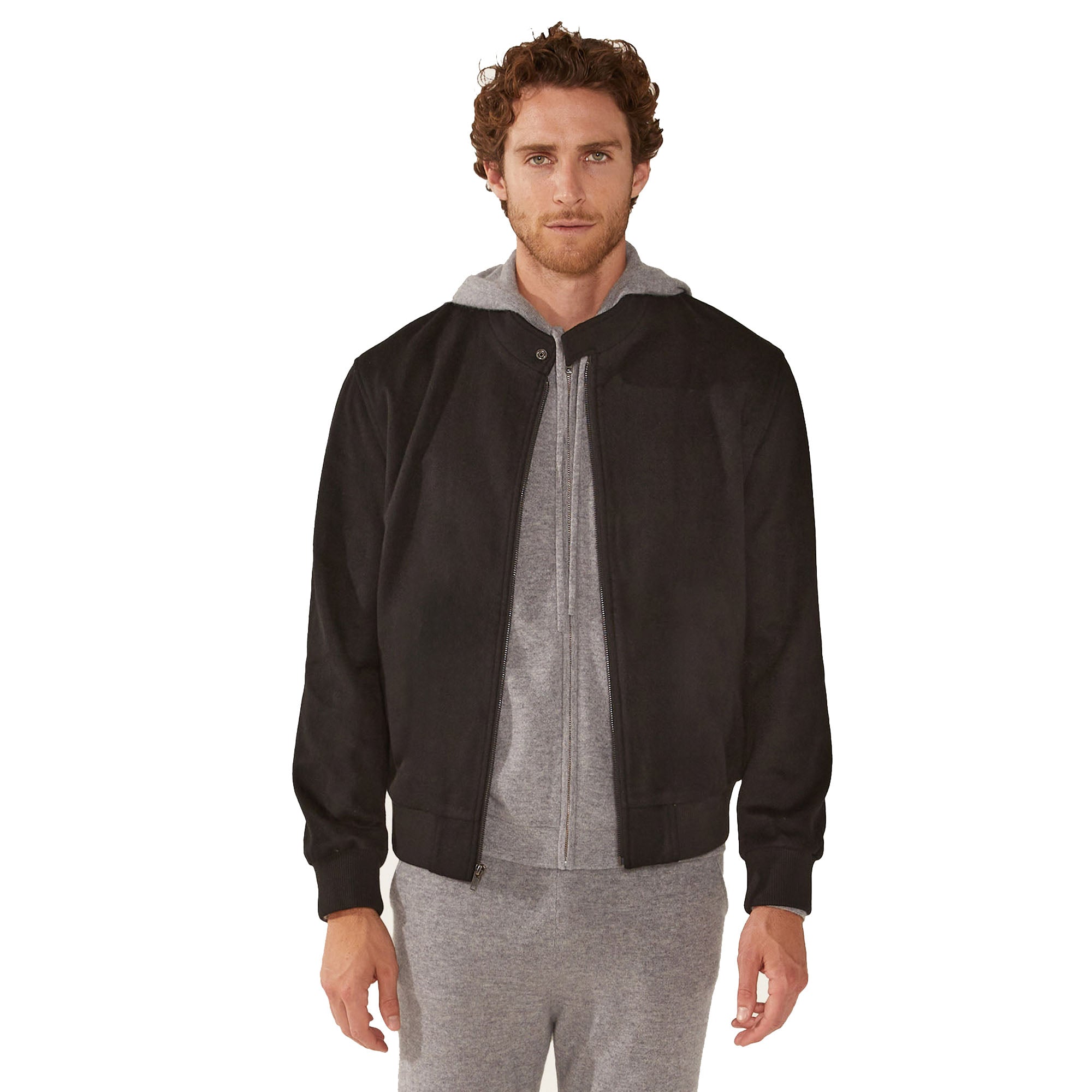 Chase Cashmere-Wool Bomber Jacket