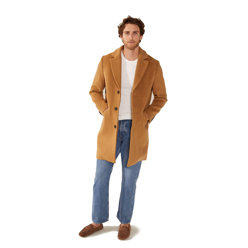 Elias Cashmere-Wool Car Coat