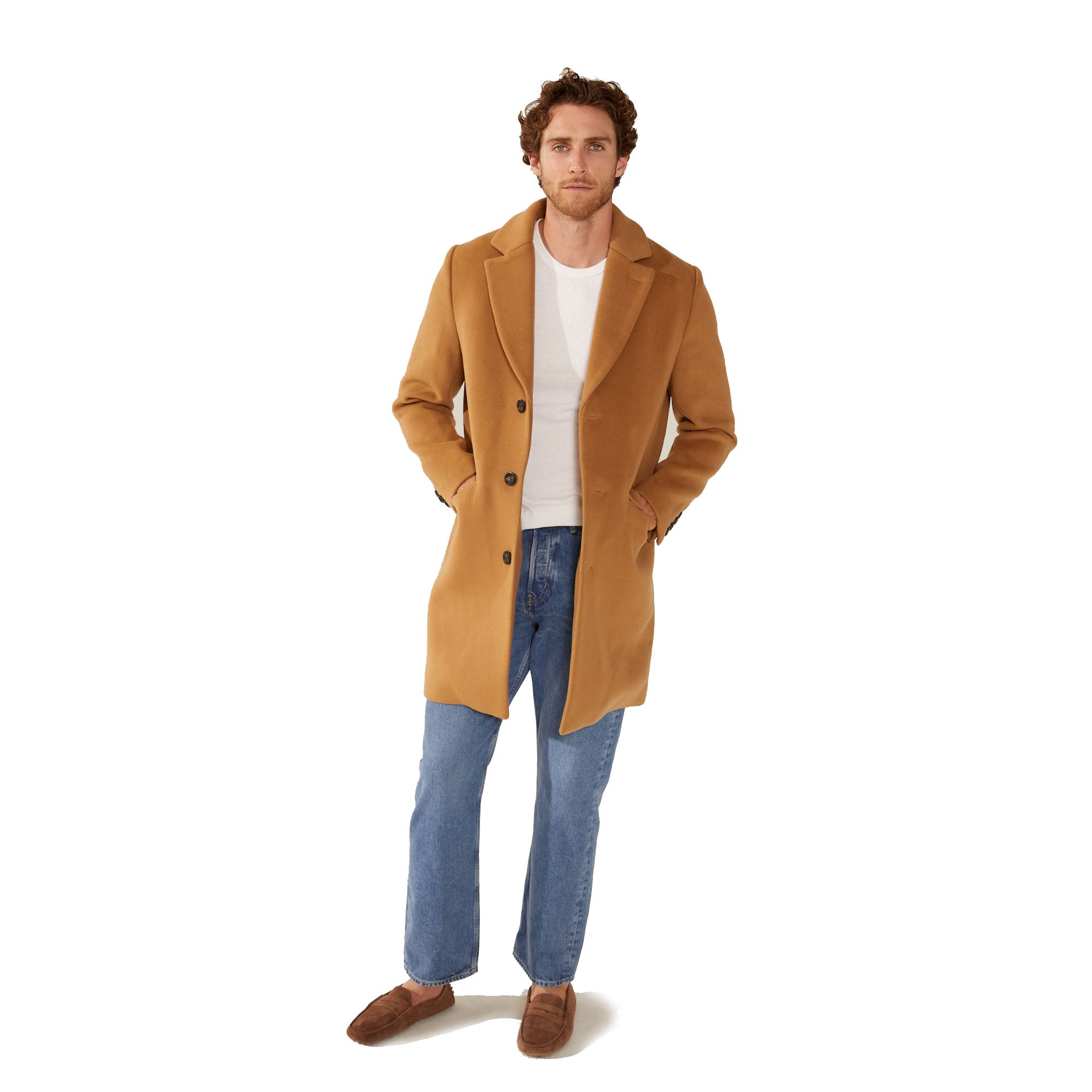 Elias Cashmere-Wool Car Coat
